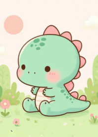 Cute little dino kawaii n.41