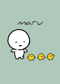 ベージュとカーキ : まる 8