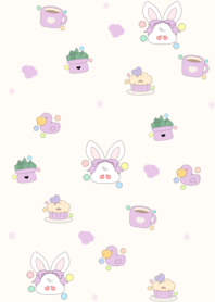 Rabbits in the Courtyard1