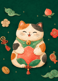 The lucky tricolor cat 4_24