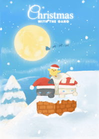 Christmas with fluffy gang