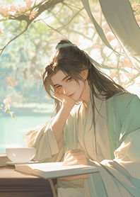 ✨湖畔書憩の帥哥❤️