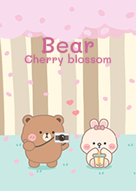 Bear & Rabbit Cherry blossom!