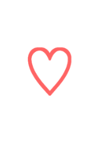 Simple White With Heart