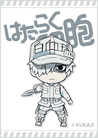 Cells At Work White Blood Cell Ver Line Theme Line Store