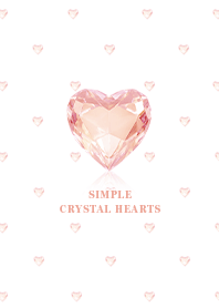 Heart Polka Dots - Crystal  - FWH-10