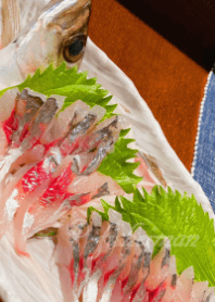 whole fish sashimi