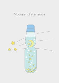 Moon and star  soda