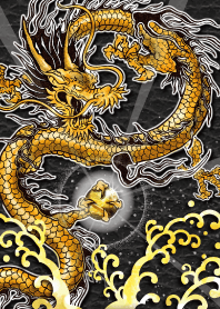 带来好运✨黄金神龙 12
