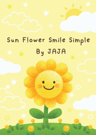 Sun Flower Smile Simple By JAJA - 01
