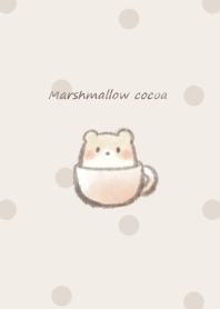 Marshmallow cocoa Hamster -beige- 2