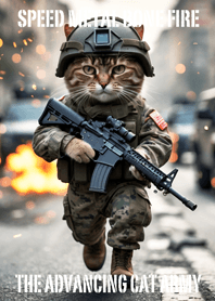 The advancing cat army 31
