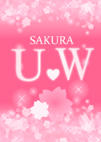 U&W -Attract luck-Pink Cherry Blossoms