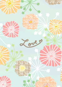 Northern Europe Warm color Flower14 J