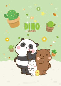 หมี3ตัว&น้องเป็ด ฟาร์มกระบองเพชร คาวาอี้