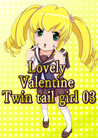 Lovely Valentine Twin tail girl 03