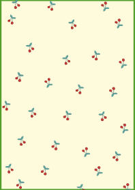 cherry_pattern /orangegreen