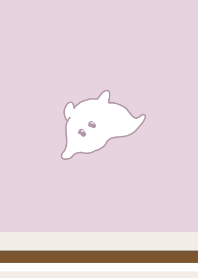 Cute creatures underwater Dull pink.