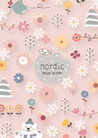 babypink Snow and flower weather 09_2