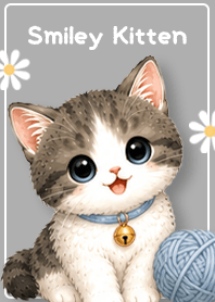 Smiling Cute Kitten