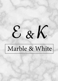 E&K-Marble&White-Initial
