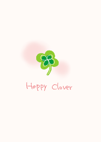 happy clover healing pink theme