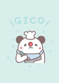 GICO panda and dessert