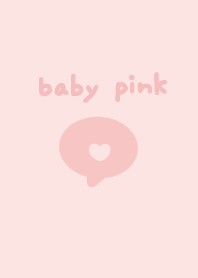 simple baby pink