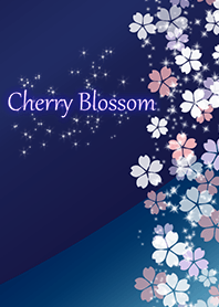 Cherry Blossom*navy