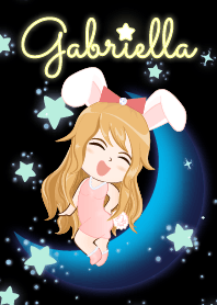 Gabriella - Bunny girl on Blue Moon