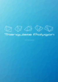 Triangulate Polygon - Blue