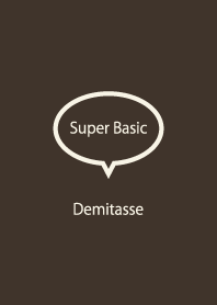 Super Basic Demitasse