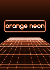 Orange Neon Light.