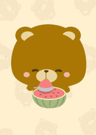 Little Bear with Food