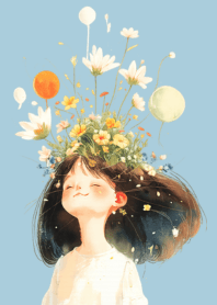 ความคิดเบ่งบานลอยในอากาศ