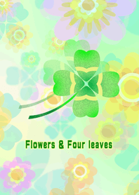 Flowers & Four leaves