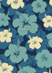 chic hibiscus pattern