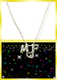 イニシャル M&F❤