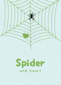 Spider & heart ver_Green9