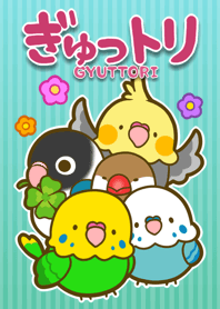 Cute birds gather!