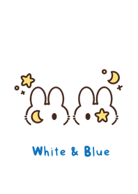 Moon & Star Bun (ver.ขาว & น้ำเงิน)
