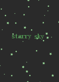starry sky =blackgreen=