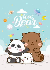 น้องหมี สีฟ้า