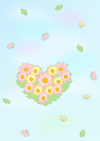 heart shaped flowers
