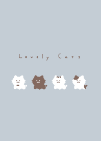 Smile Cats(NL)|blue beige.