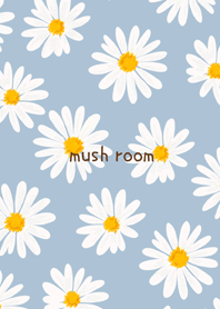 ボタニカルマーガレット（ブルー） mush