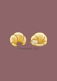 Croissant Cat* -pink-