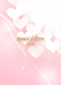 Heart dress -pink-