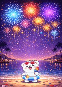 Arala Bear Beach Fireworks