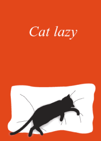 Cat lazy